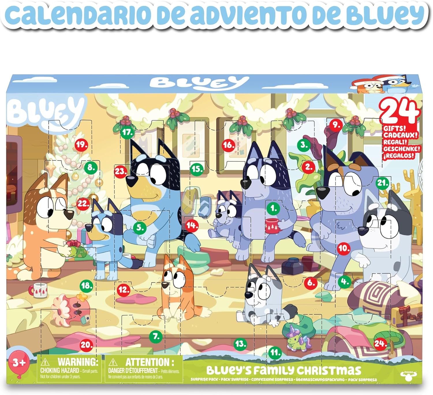 Calendario de adviento creativo