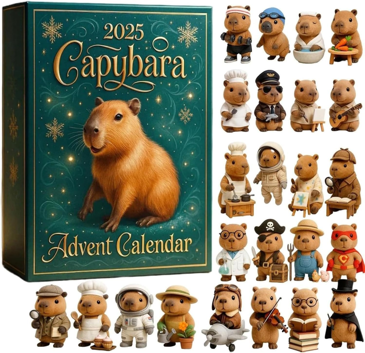 Calendario de adviento chocolate