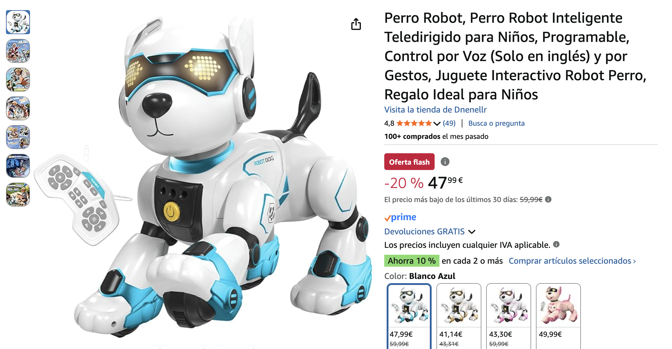 Perro robot